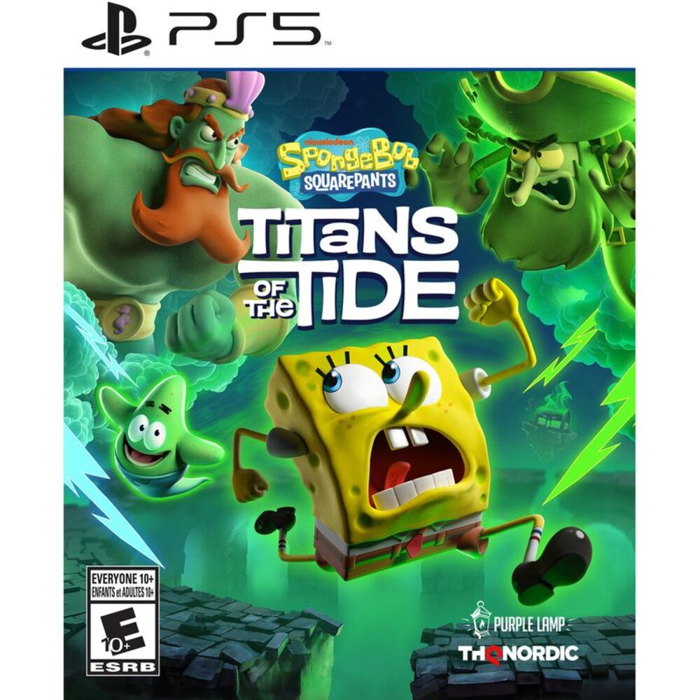 SpongeBob SquarePants Titans of the Tide for Playstation 5  VIDEOGAMES
